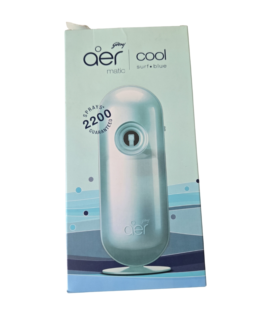 godrej aer matic automatic air freshener refill – cool surf blue godrej aer matic automatic air freshener refill – cool surf blue