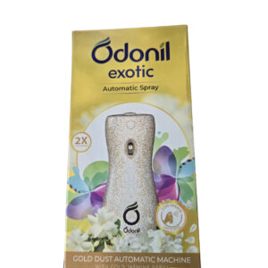 odonil exotic gold dust automatic air freshener machine with gold jasmine refill